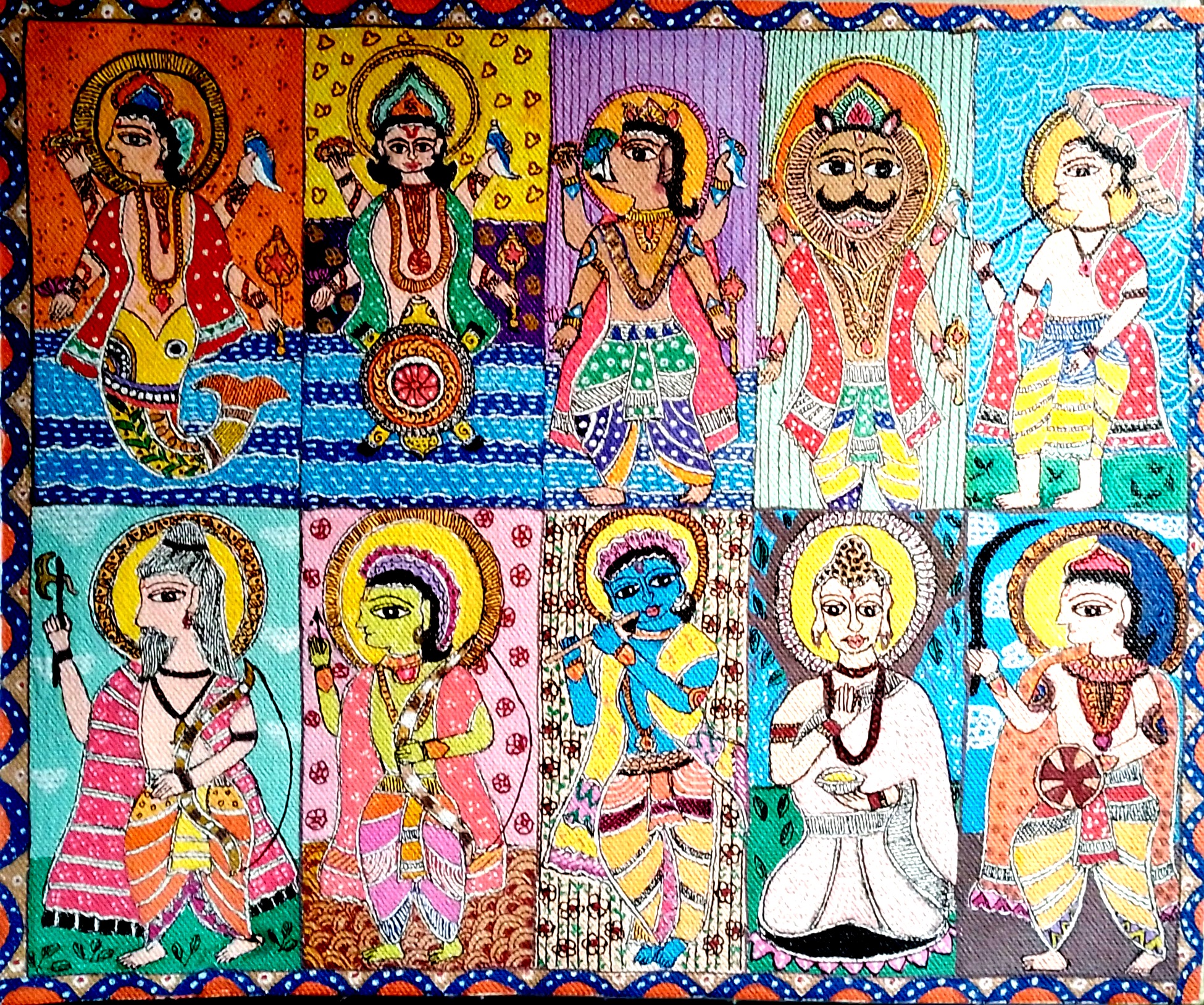 Dashavatars of Lord Vishnu