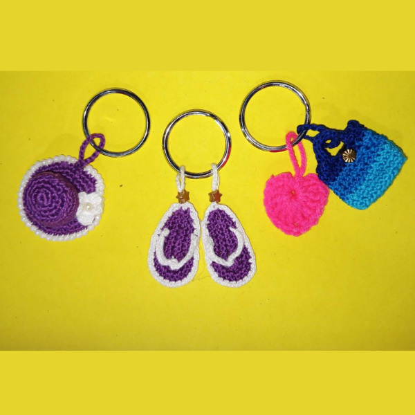 Crochet Keychain set