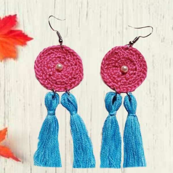 Crochet earrings
