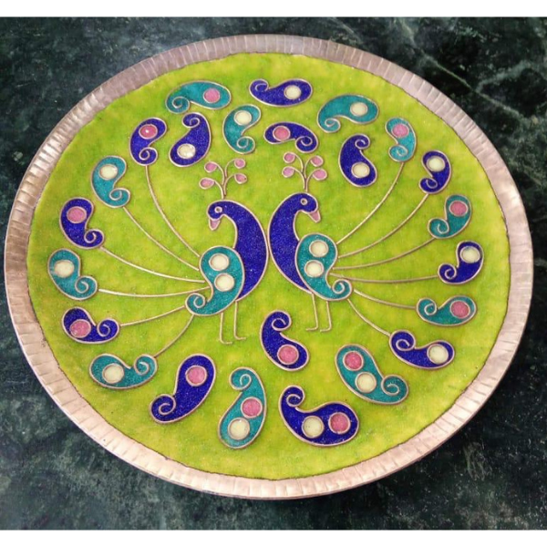 Peacock Wall Plate (8