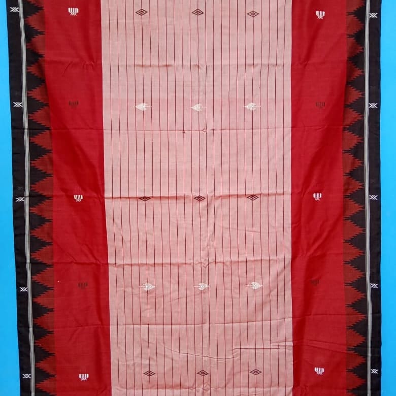 Natural dye handloom kotpad saree