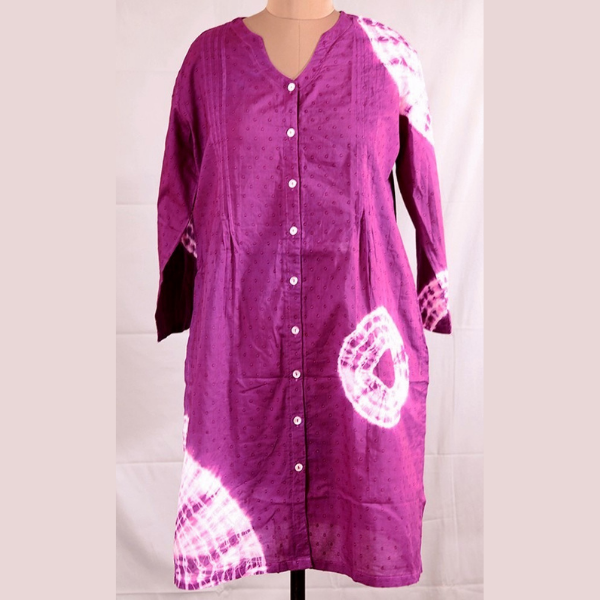 Shirt Kurta With Placket and Release tucks