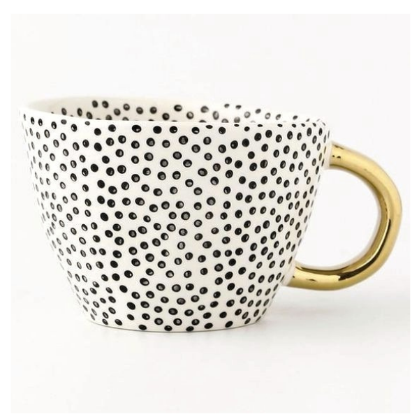  B&W POLKA DOTS CUPS