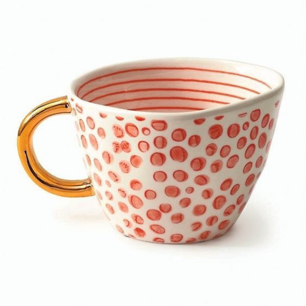 RED POLKA DOT CUP