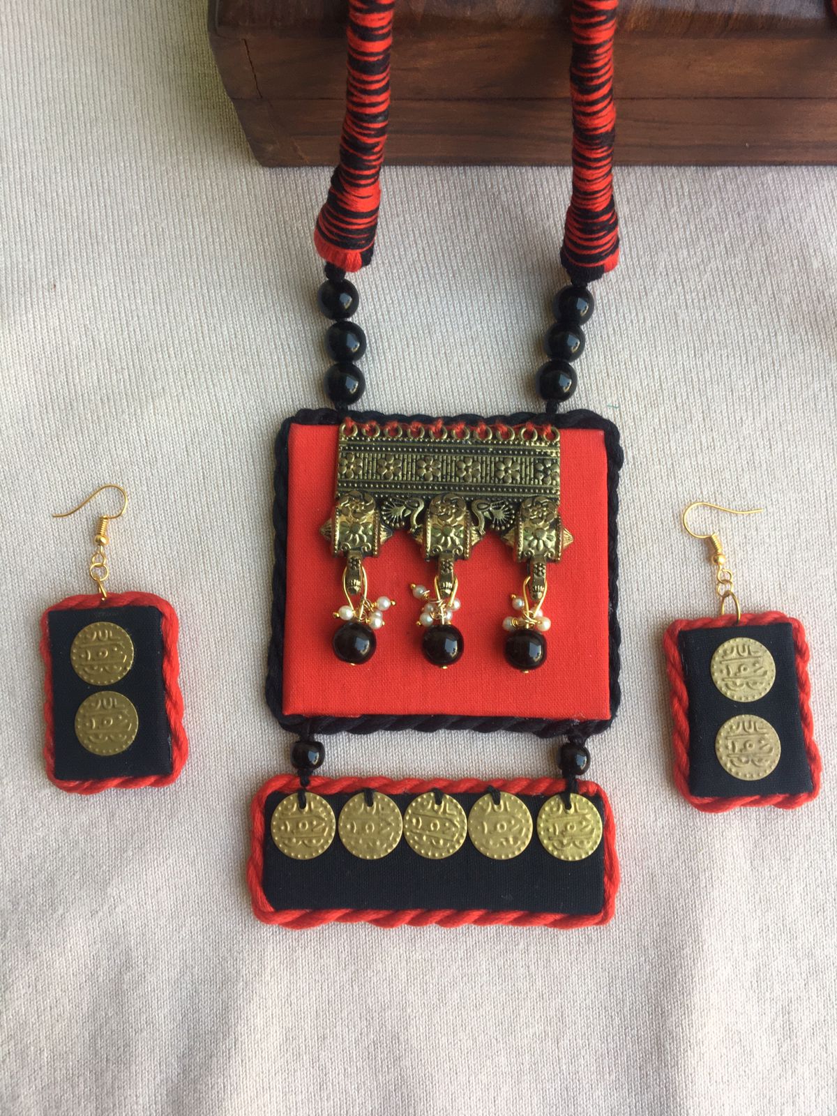 Necklace With Earrings Set
