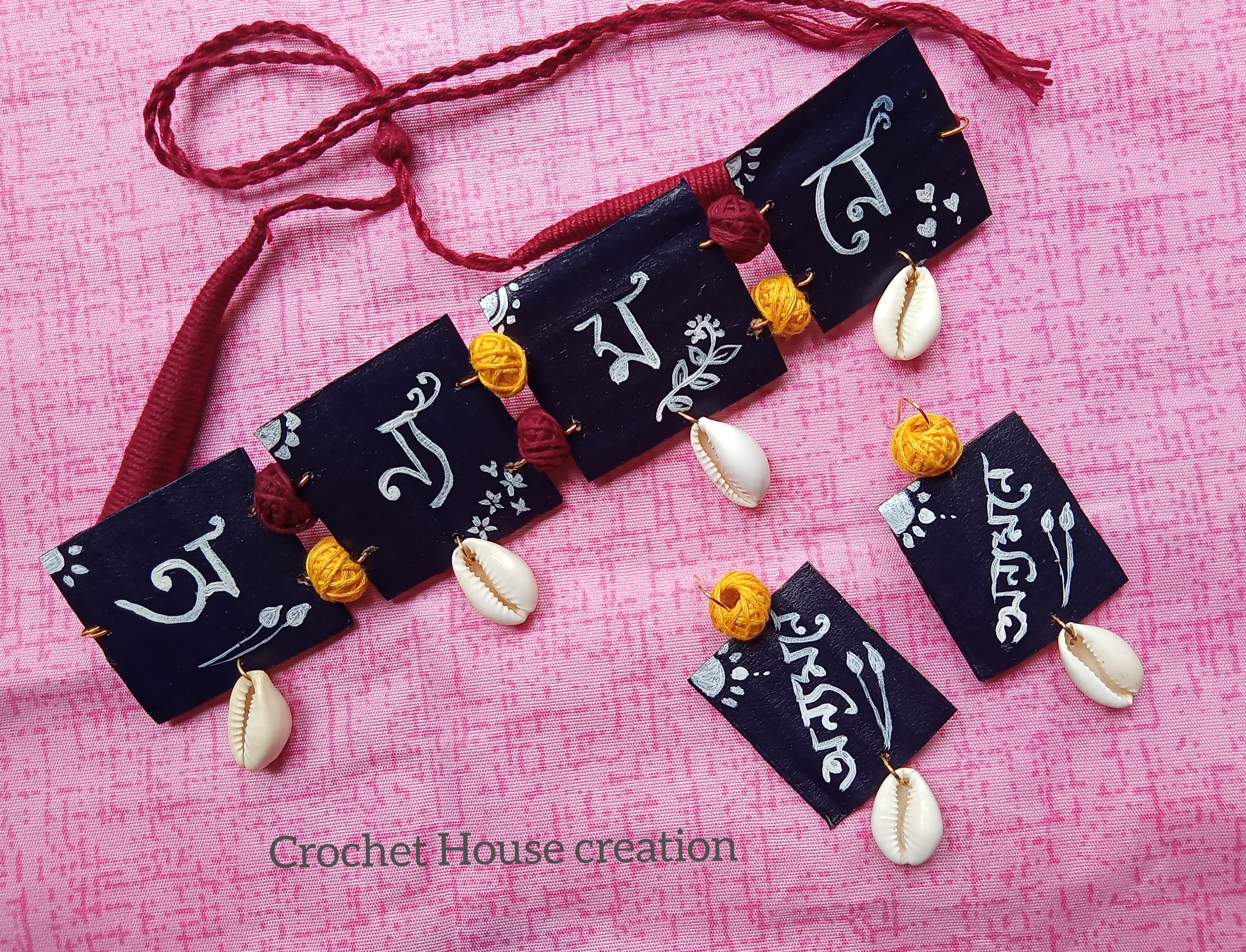 Handcrafted juellary set 