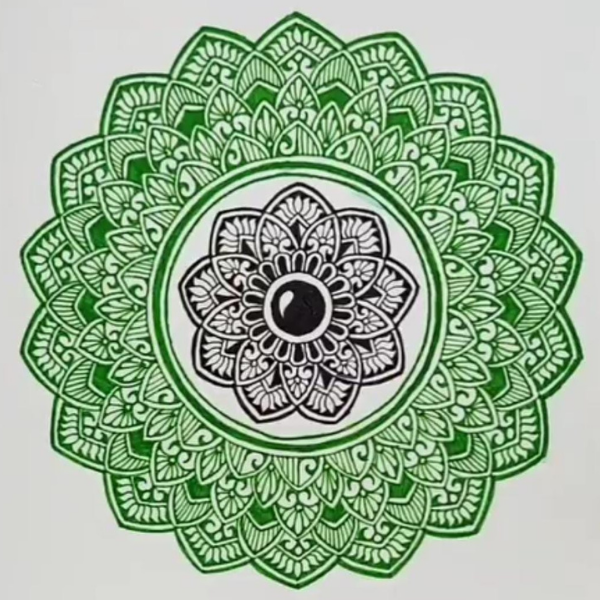 Mandala Painting 