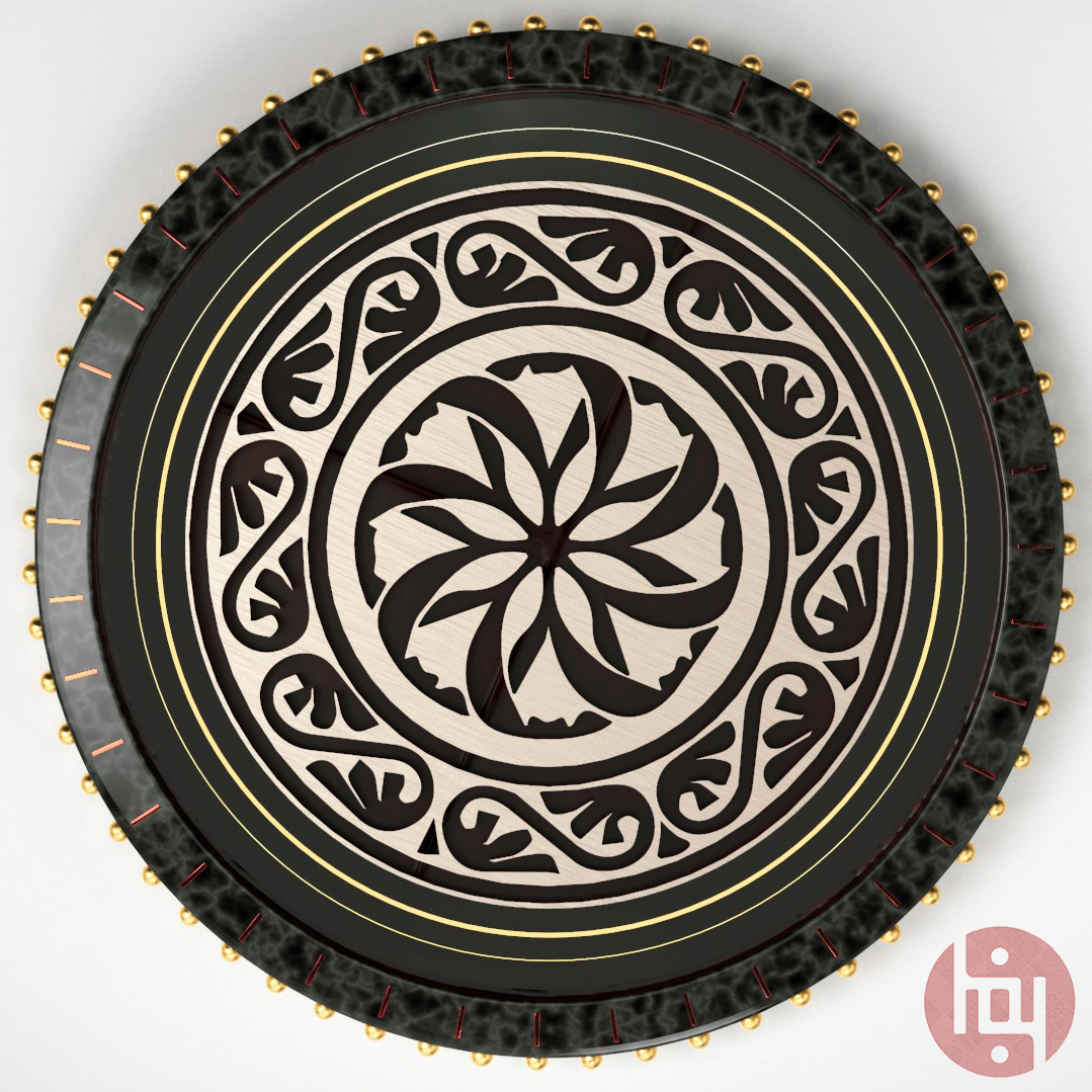 wooden coasters . set of 4